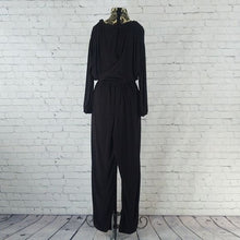Load image into Gallery viewer, Emma &amp; Michelle Size M Black 3/4 Sleeve Jumpsuit
