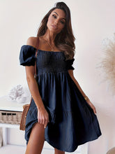 Load image into Gallery viewer, Dress - BBPro Ruffled Off-Shoulder Dress - 7 Colors

