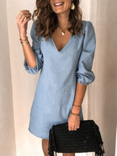 Load image into Gallery viewer, Dress - BBPro V-Neck Half Sleeve Dress -  4 Color Options
