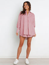 Load image into Gallery viewer, Sets - BBPro Collection Pinstriped Shorts Set
