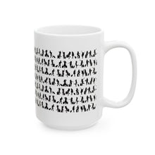 Load image into Gallery viewer, Silhouette Ceramic Mug, (11oz, 15oz)
