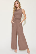 Load image into Gallery viewer, Sets -Basic Bae Ribbed Tank and Wide Leg Pants Set
