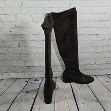 Load image into Gallery viewer, NY &amp; Co. Rana Boot Charcoal Size 9.5
