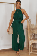 Load image into Gallery viewer, Jumpsuit - BBPro Grecian Neck Sleeveless Jumpsuit
