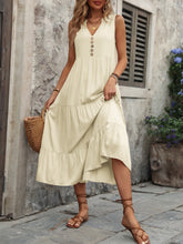 Load image into Gallery viewer, Dress - BBPro Collection Casual Tiered Midi Dress

