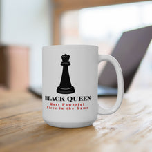 Load image into Gallery viewer, Black Queen Ceramic Mug, (11oz, 15oz)
