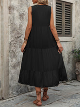 Load image into Gallery viewer, Dress - BBPro Collection Casual Tiered Midi Dress
