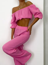 Load image into Gallery viewer, Sets - BBPro Off Shoulder Pants Set
