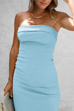 Load image into Gallery viewer, Dress - BBPro Slit Tube Midi Dress - 10 Color Options
