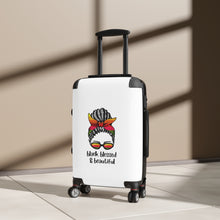 Load image into Gallery viewer, Black, Blessed, and Beautiful Luggage Set
