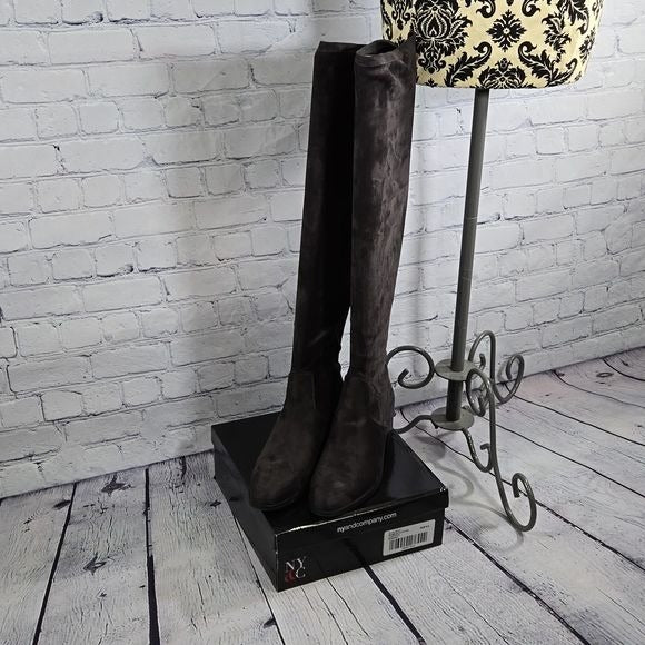 NY & Co. Rana Boot Charcoal Size 9.5
