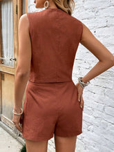 Load image into Gallery viewer, Sets - BBPro Scoop Neck Sleeveless Vest and Shorts Set

