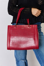 Load image into Gallery viewer, Bag - David Jones Texture PU Leather Handbag
