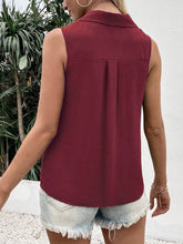 Load image into Gallery viewer, Top - BBPro Johnny Collar Button Up Tank
