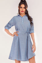 Load image into Gallery viewer, Dress - BBPro Striped Shirt Dress
