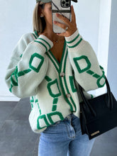 Load image into Gallery viewer, Sweaters - BBPro Geometric Cardigan
