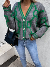 Load image into Gallery viewer, Sweaters - BBPro Geometric Cardigan
