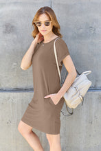 Load image into Gallery viewer, Dress - Basic Bae T-Shirt Dress with Pockets

