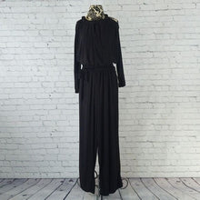 Load image into Gallery viewer, Emma &amp; Michelle Size M Black 3/4 Sleeve Jumpsuit

