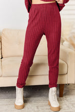 Load image into Gallery viewer, Sets -   Basic Bae Long Sleeve V-Neck Top and Pants Set
