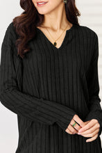 Load image into Gallery viewer, Sets -   Basic Bae Long Sleeve V-Neck Top and Pants Set

