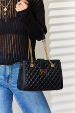 Load image into Gallery viewer, Bag - David Jones Quilted PU Leather Handbag
