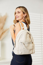 Load image into Gallery viewer, Bag - SHOMICO PU Leather Backpack - Large Beige
