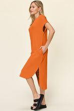 Load image into Gallery viewer, Dress - Double Midi T-Shirt - 2 Color Options
