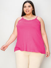 Load image into Gallery viewer, Top - Basic Bae V-Neck Lace Trim Cami
