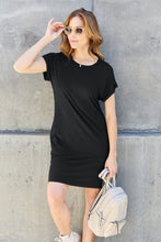 Load image into Gallery viewer, Dress - Basic Bae T-Shirt Dress with Pockets
