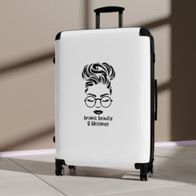 Load image into Gallery viewer, Brains, Beauty, and Blessings Luggage Set
