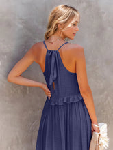 Load image into Gallery viewer, Dress - BBPro Ruffled Tiered Maxi Dress with Pockets
