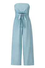 Load image into Gallery viewer, Jumpsuit - BBPro Tied Cutout Tube Top Jumpsuit
