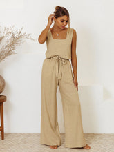 Load image into Gallery viewer, Set - BBPro Square Neck Sleeveless Pants Set
