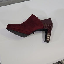 Load image into Gallery viewer, Xappeal Ayla Burgundy Bootie Size 10
