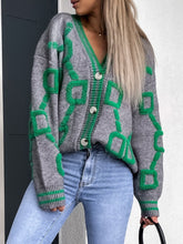 Load image into Gallery viewer, Sweaters - BBPro Geometric Cardigan
