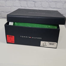 Load image into Gallery viewer, Tommy Hilfiger Size 8.5M Blue Sadah Block Heel Sandals
