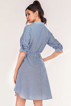 Load image into Gallery viewer, Dress - BBPro Striped Shirt Dress
