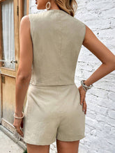 Load image into Gallery viewer, Sets - BBPro Scoop Neck Sleeveless Vest and Shorts Set

