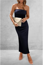 Load image into Gallery viewer, Dress - BBPro Slit Tube Midi Dress - 10 Color Options
