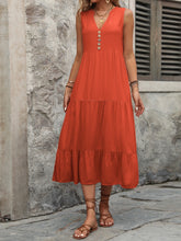 Load image into Gallery viewer, Dress - BBPro Collection Casual Tiered Midi Dress
