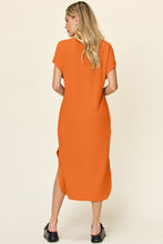 Load image into Gallery viewer, Dress - Double Midi T-Shirt - 2 Color Options
