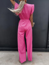 Load image into Gallery viewer, Jumpsuit - BBPro Ruffled Cap Sleeve Jumpsuit
