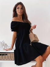 Load image into Gallery viewer, Dress - BBPro Ruffled Off-Shoulder Dress - 7 Colors
