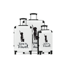 Load image into Gallery viewer, Time to Travel Luggage Set

