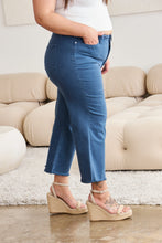 Load image into Gallery viewer, Jeans/Pants - RFM Chloe High Waist Raw Hem Jeans - Blue Slate
