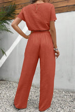 Load image into Gallery viewer, Set- BBPro Crew Neck Short Sleeve Top and Pants Set
