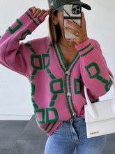Load image into Gallery viewer, Sweaters - BBPro Geometric Cardigan
