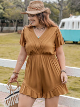 Load image into Gallery viewer, Romper - BBPro Plus Size Ruffled Romper
