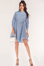 Load image into Gallery viewer, Dress - BBPro Striped Shirt Dress
